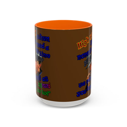 high noon - Accent Mug (brown)