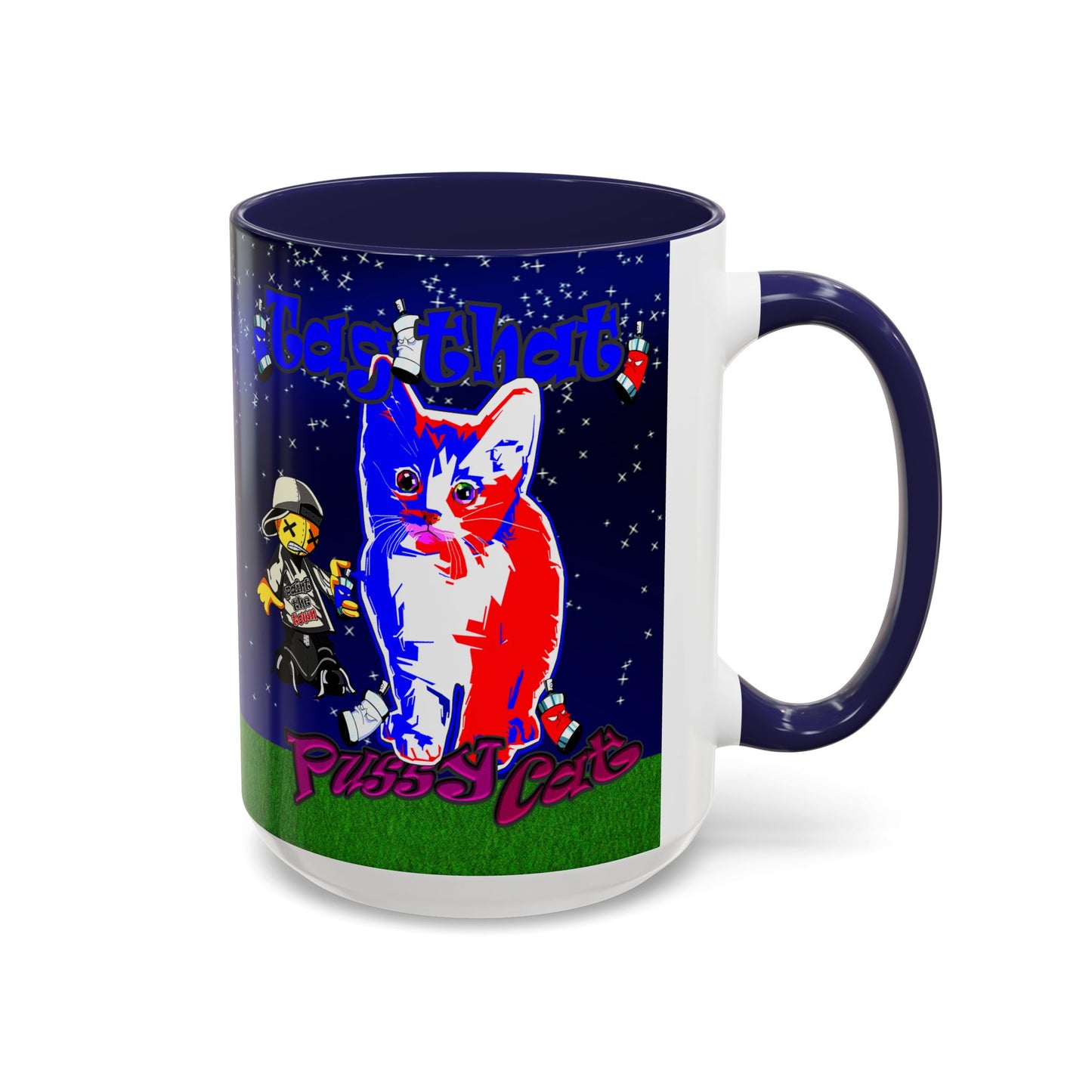 tag that - Accent Mug ('snoops' background)