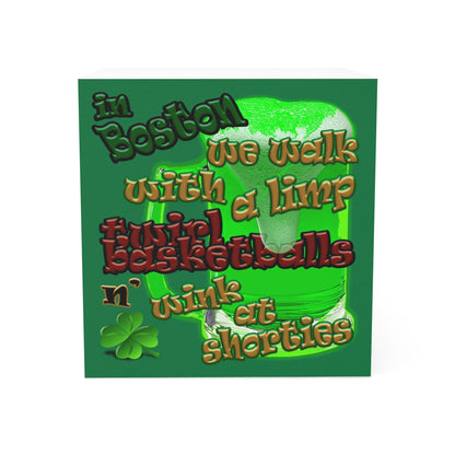 celtic's logo - note cube (dark green)