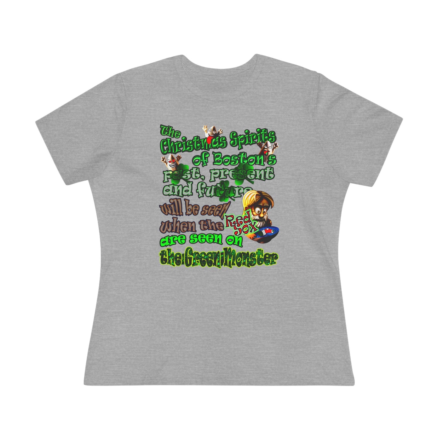 christmas spirits of boston - Women's Premium Tee