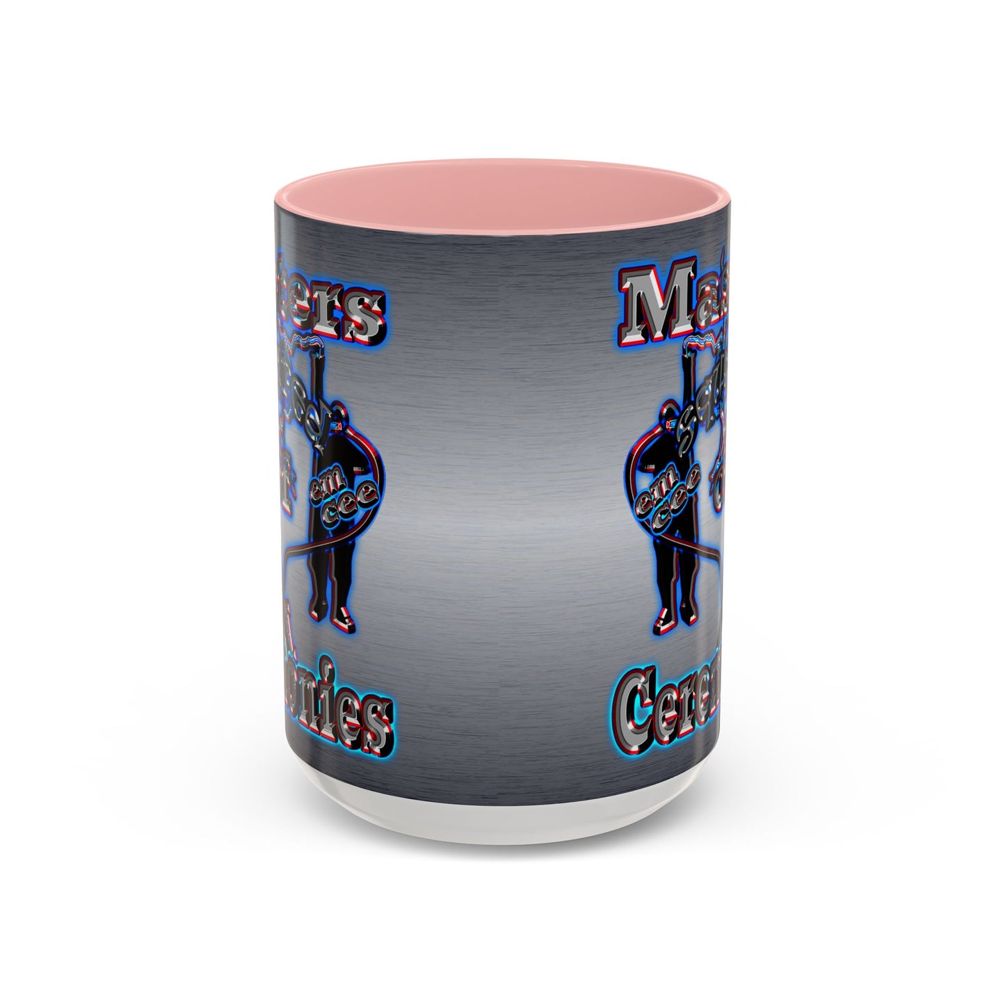 em cee squared - Accent Mug (brushed nickel)