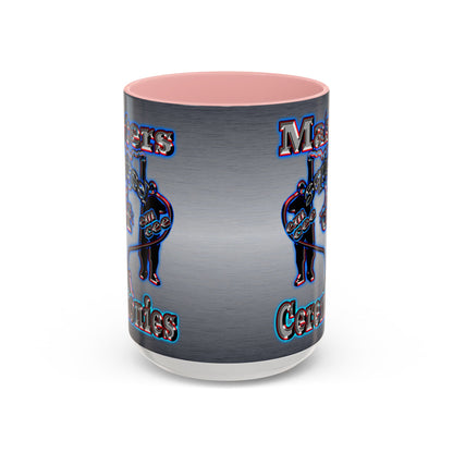 em cee squared - Accent Mug (brushed nickel)