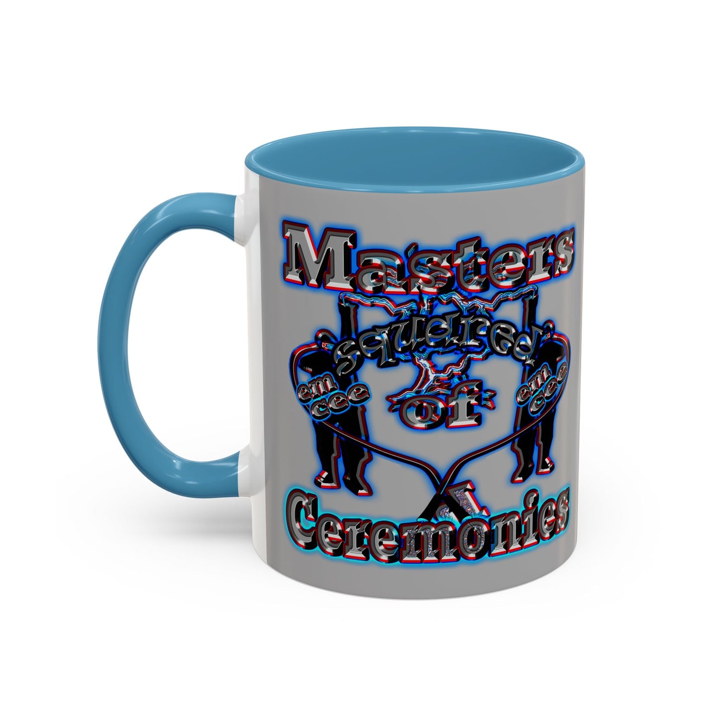 em cee squared - Accent Mug (light grey)