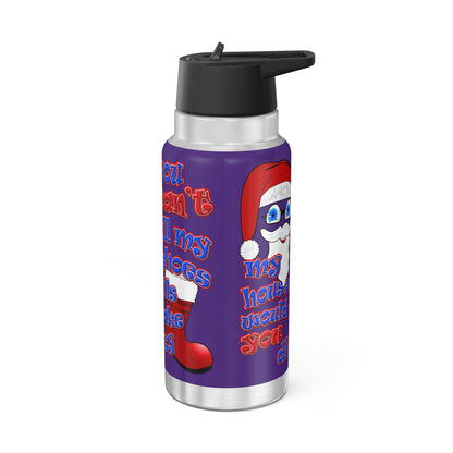santa's shoes - Gator Tumbler, 32oz (purple)