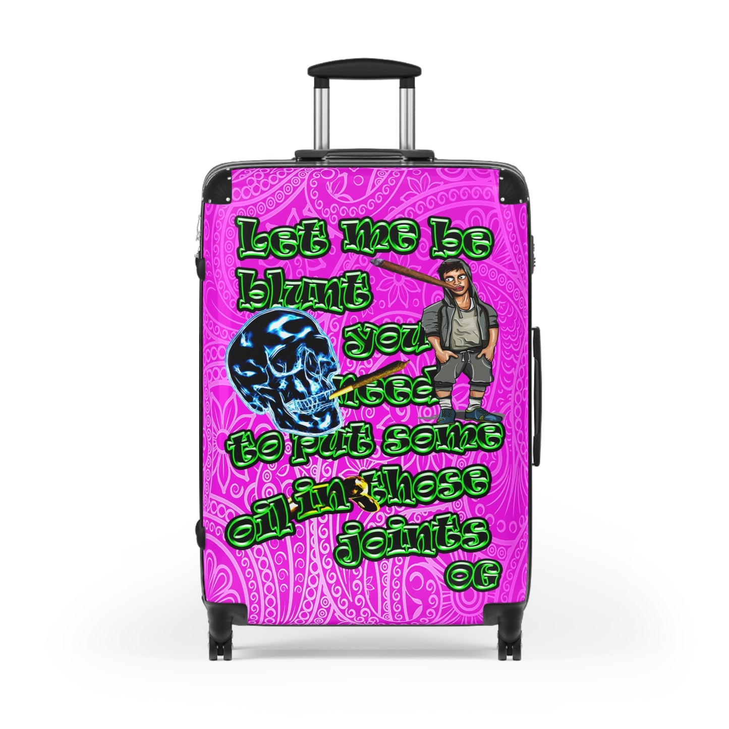 og - Suitcase (pink swirl)