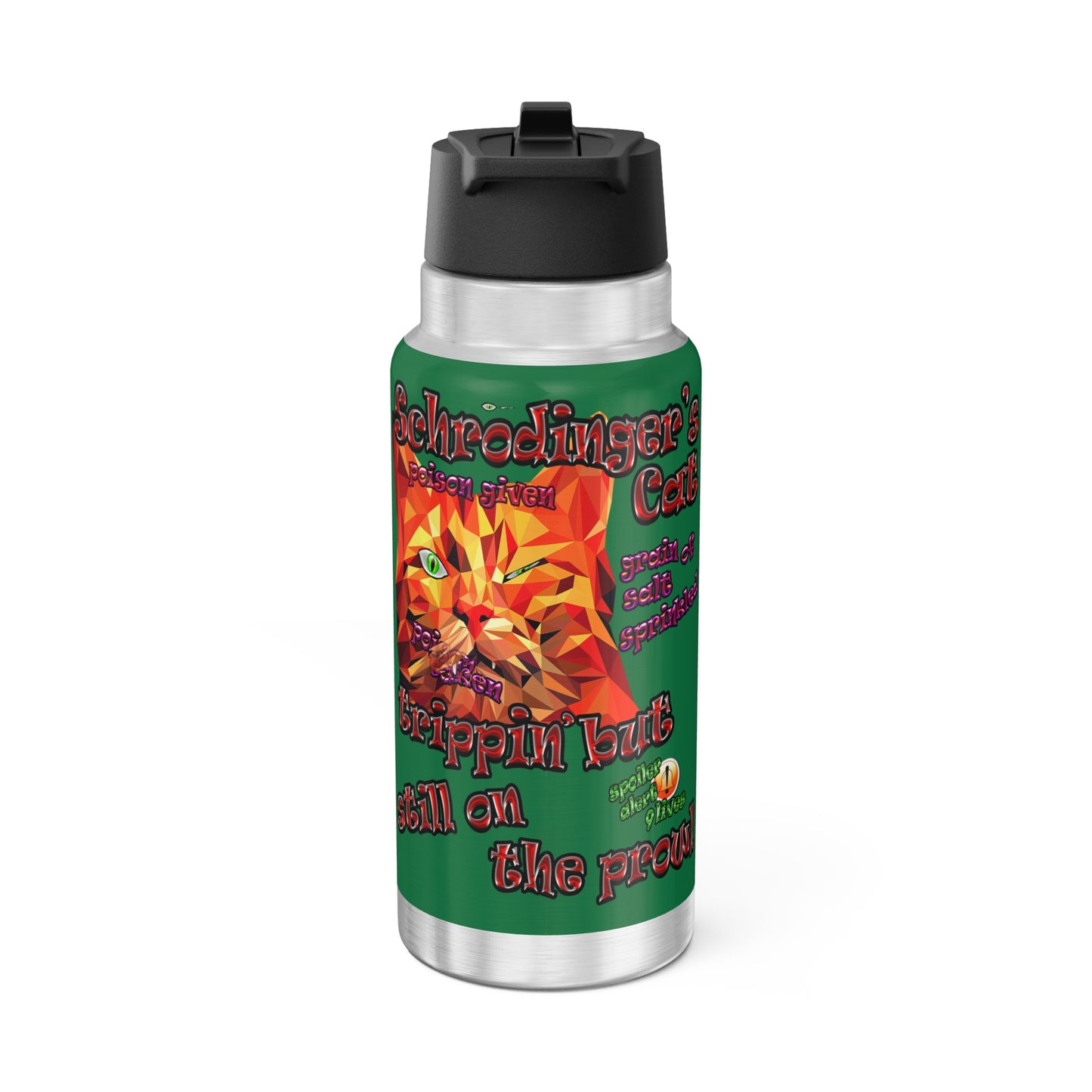 schrodinger's cat - Gator Tumbler, 32oz (dark green)