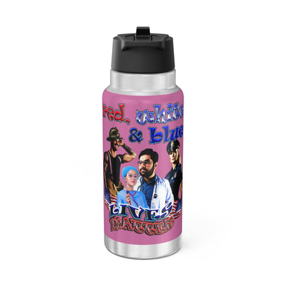 rw&b lives matter - Gator Tumbler, 32oz (light pink)