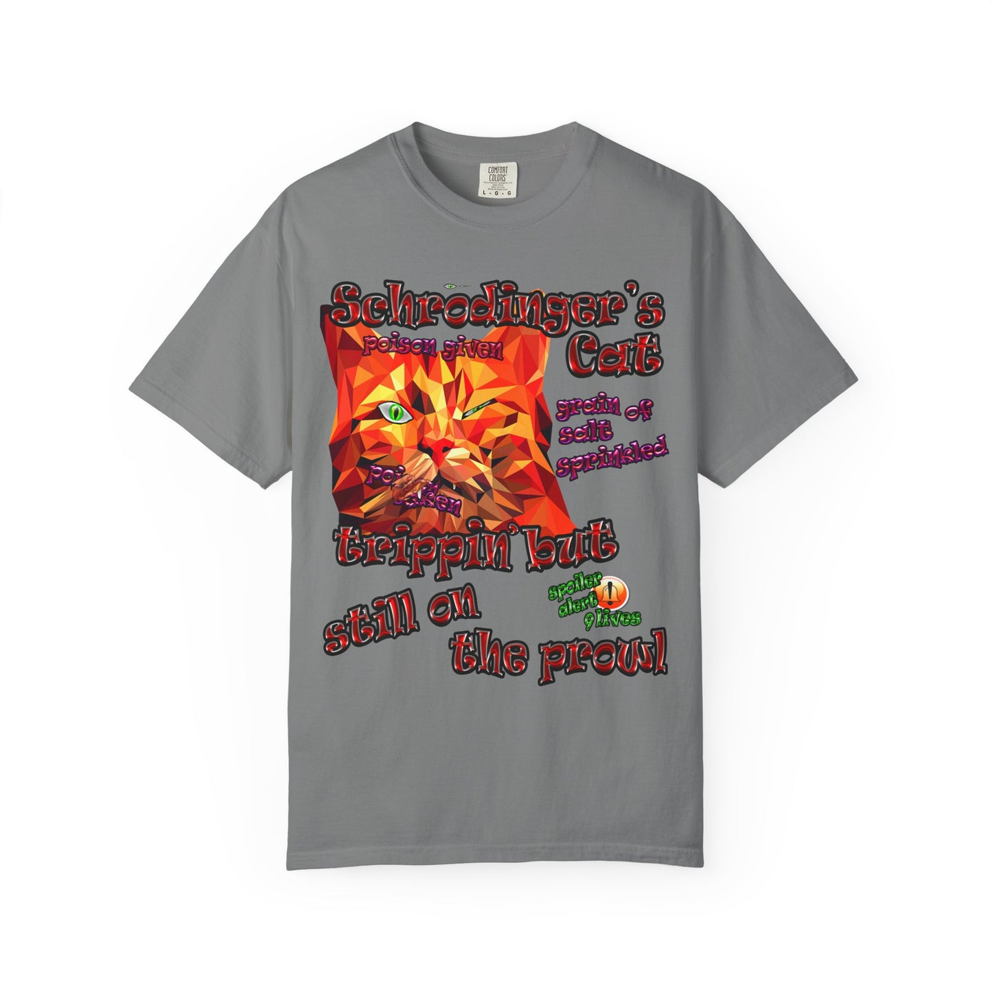 schrodinger's cat - Unisex Garment-Dyed T-shirt
