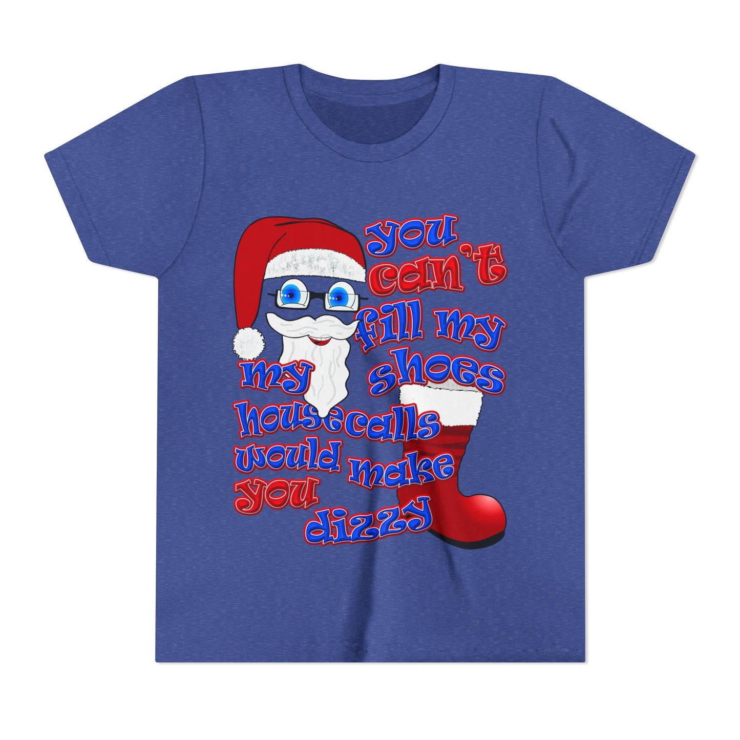 santa's shoes - Youth Short Sleeve Tee
