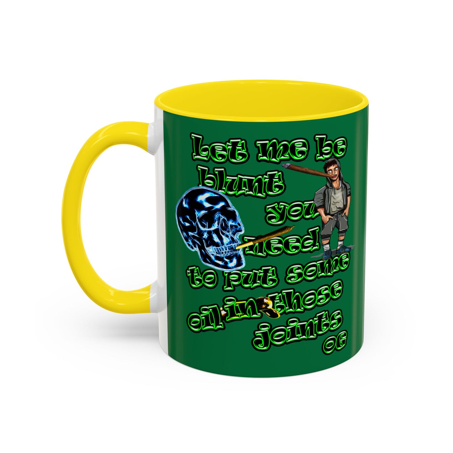og - Accent Mug (dark green)