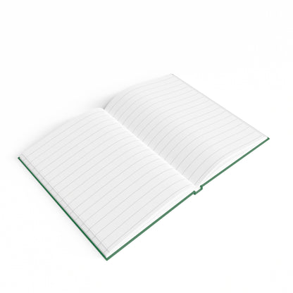 my luck - journal-lined (dark green)