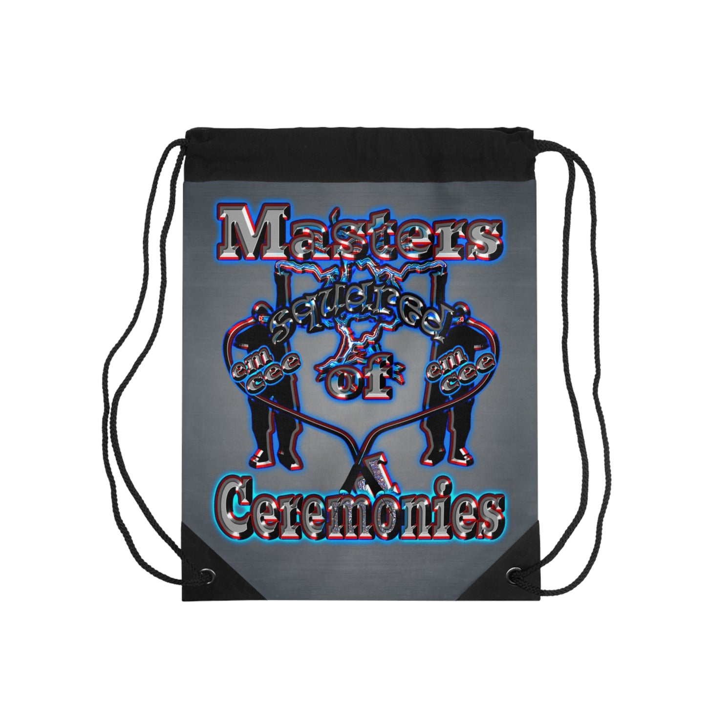 em cee squared - Drawstring Bag (grey-light grey)