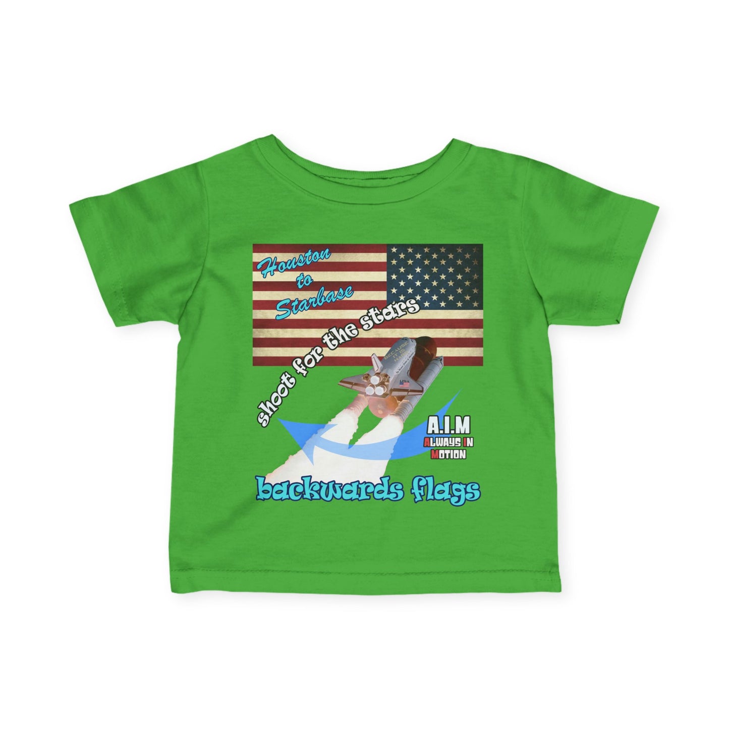 shoot for the stars - Infant Fine Jersey Tee