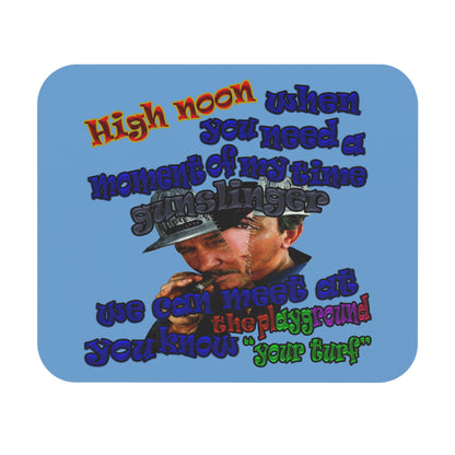 high noon - Mouse Pad (Rectangle) (light blue)