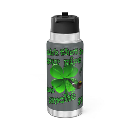 celtics logo - Gator Tumbler, 32oz (dark grey)