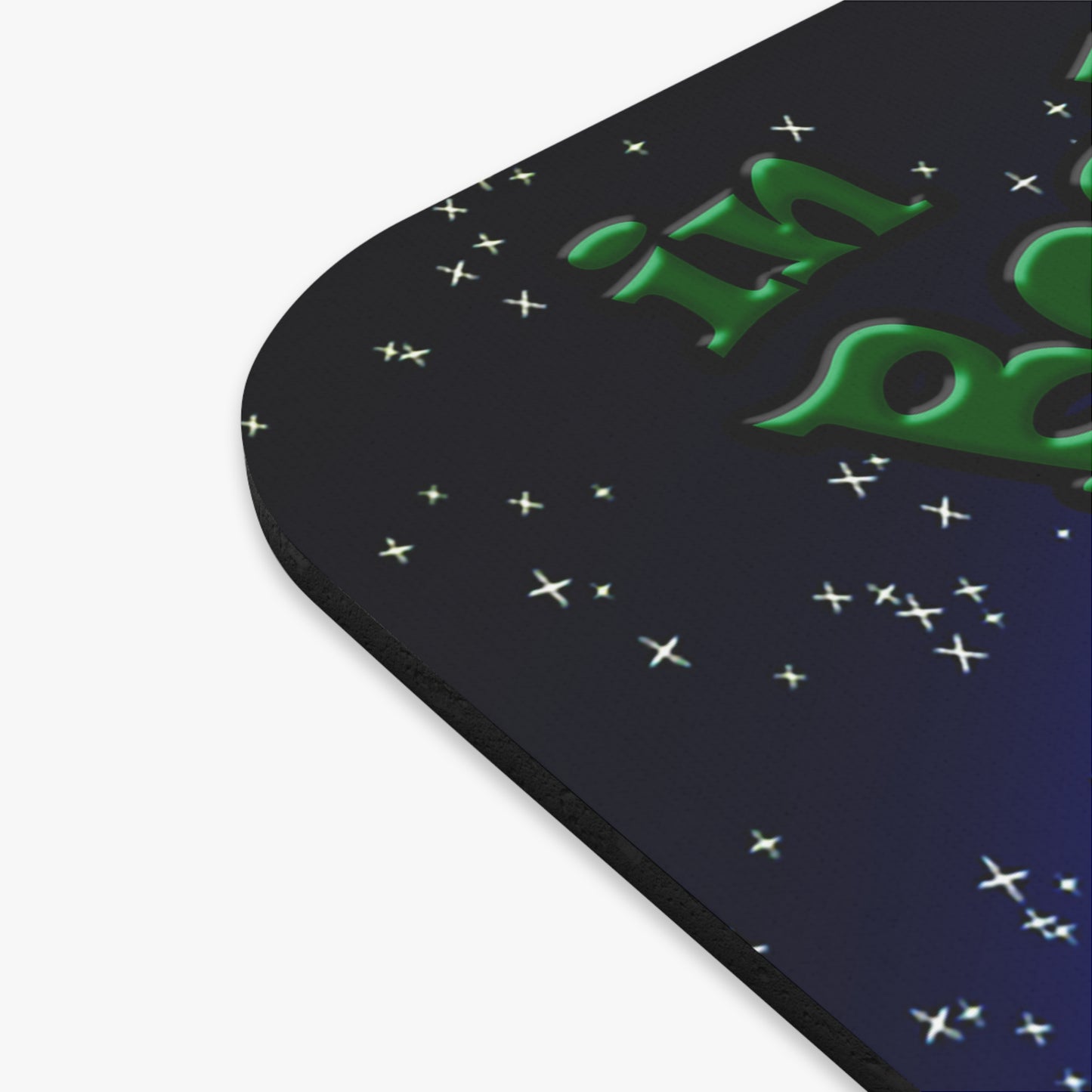celtics logo - Mouse Pad (Rectangle) ('snoops' background)