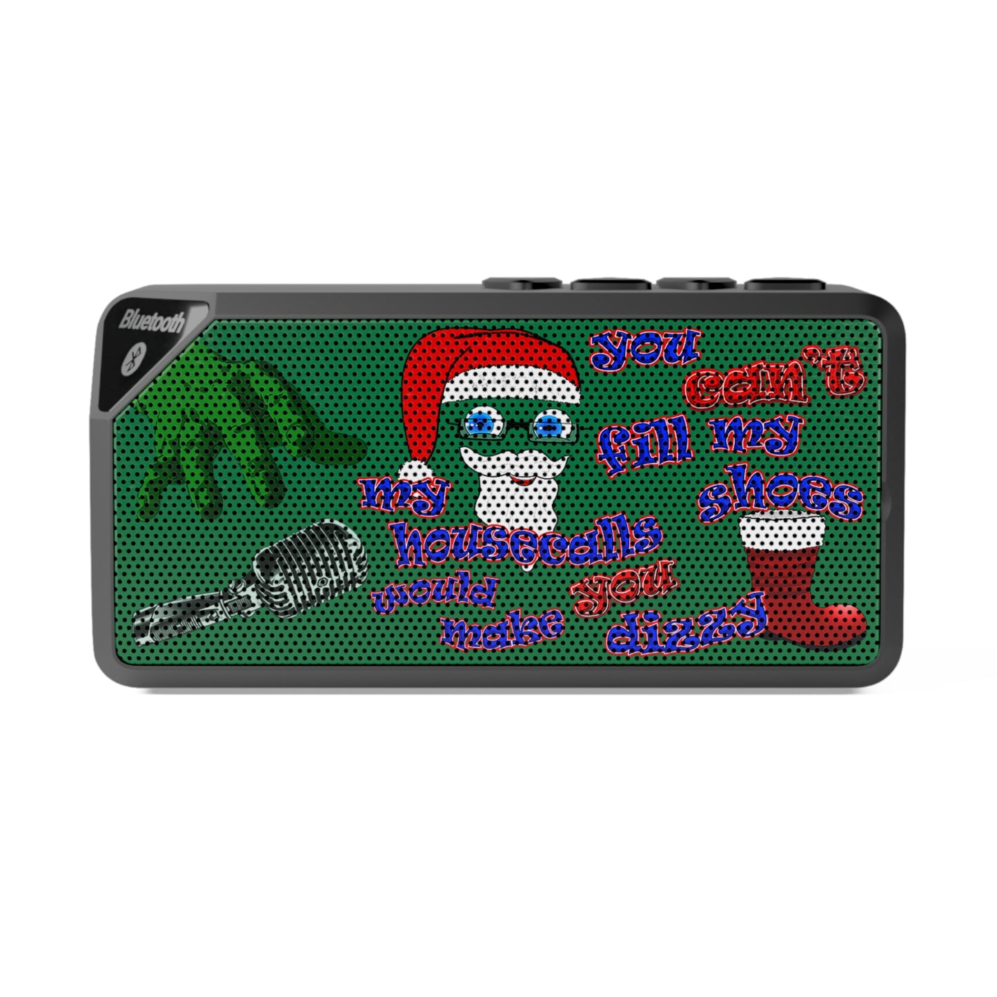 santa's shoes - Jabba Bluetooth Speaker (dark green)