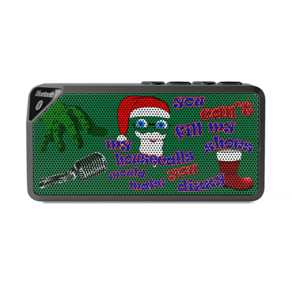 santa's shoes - Jabba Bluetooth Speaker (dark green)