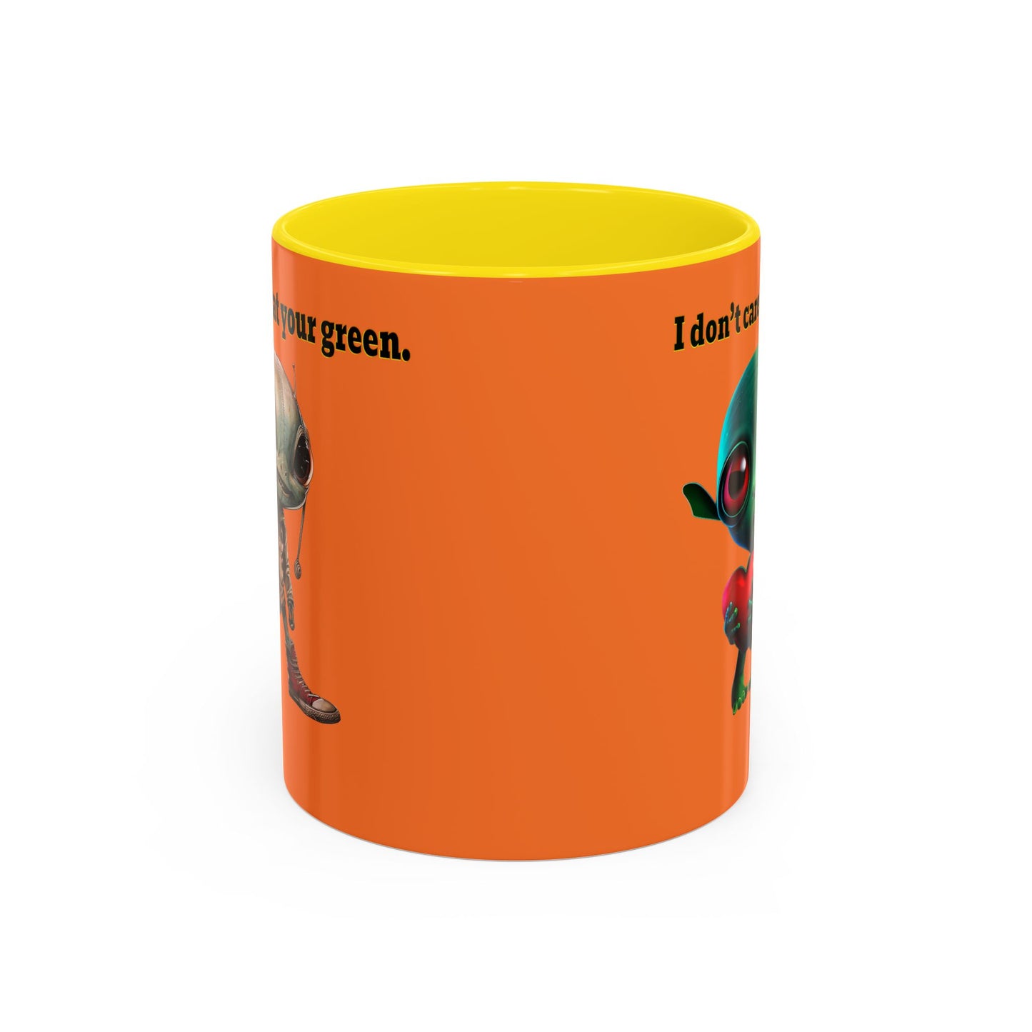 I don't care that your grey - Accent Mug (crusta)
