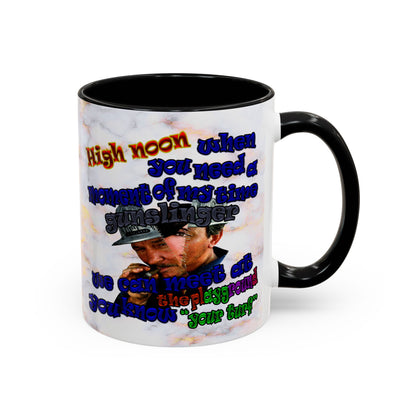 high noon - Accent Mug (white marble)
