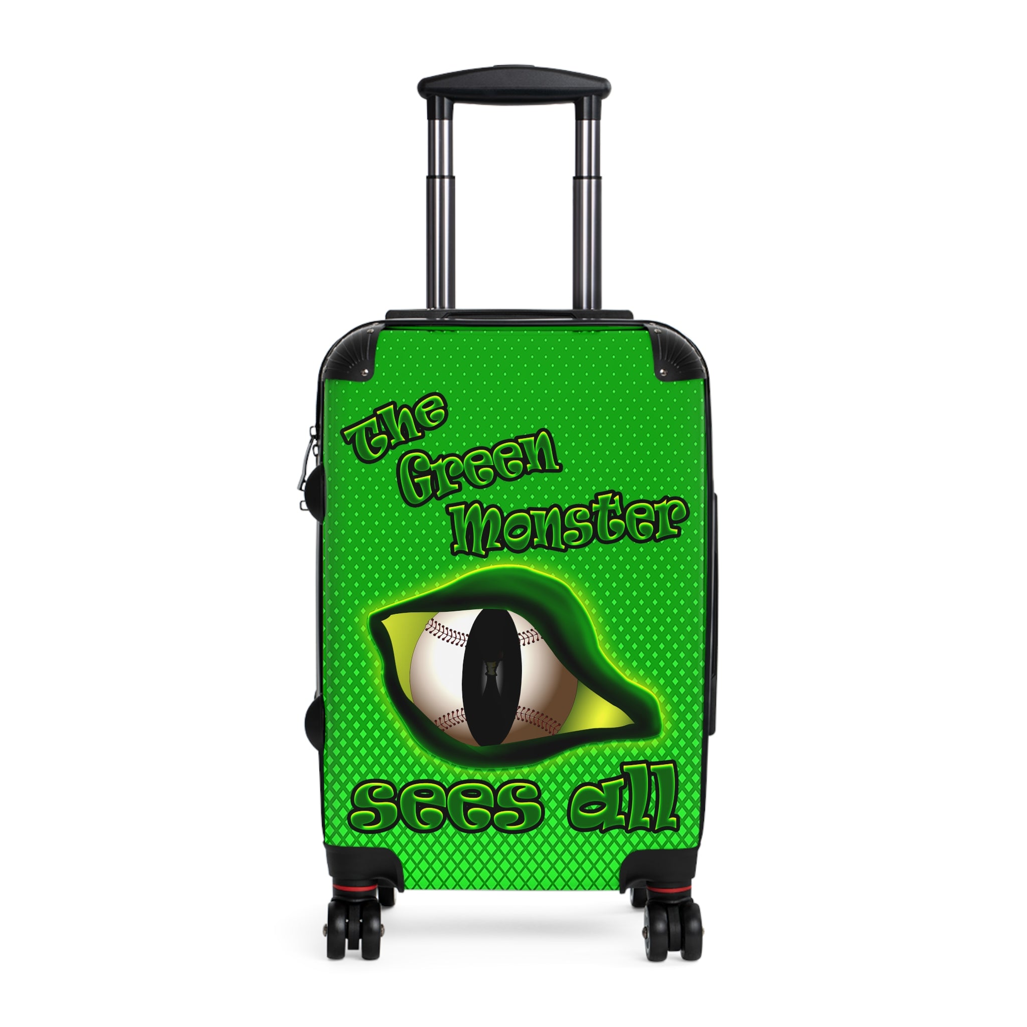 green monster - Suitcase (logo green)