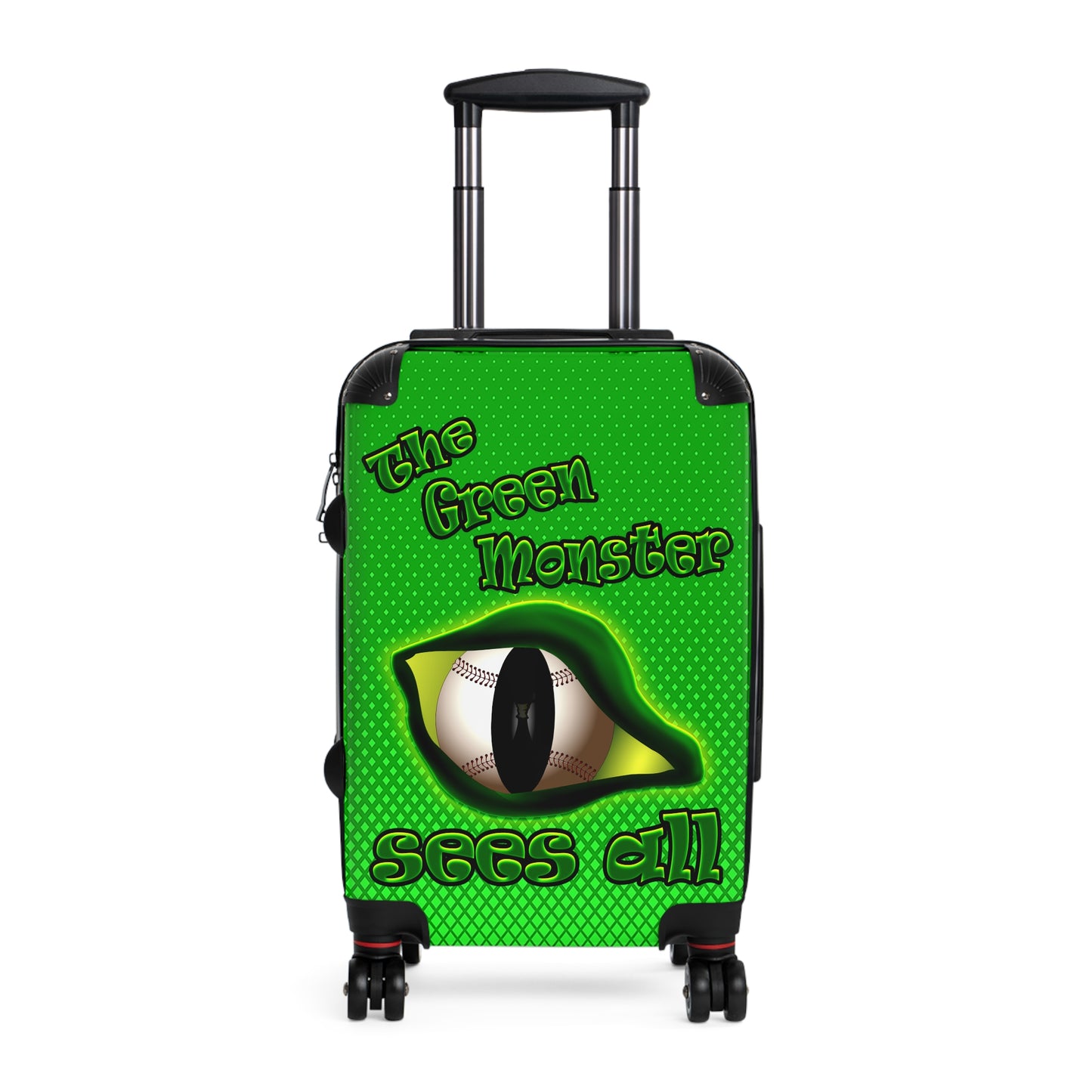 green monster - Suitcase (logo green)
