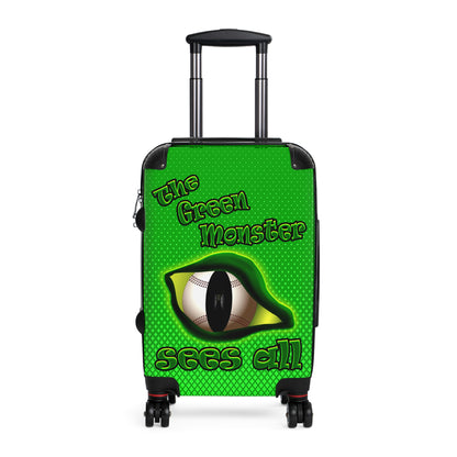 green monster - Suitcase (logo green)