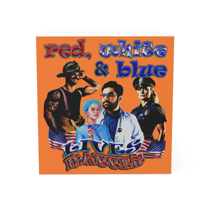 rw&b lives matter - note cube (crusta)