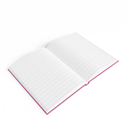 donkeys and elephants - journal-lined (pink)