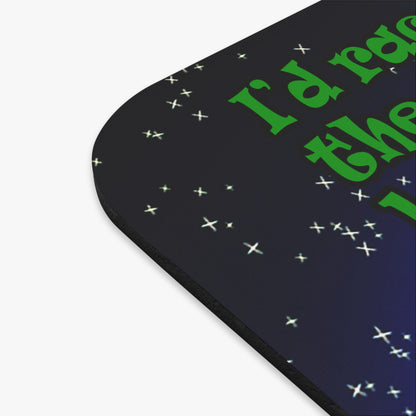 turtle race - Mouse Pad (Rectangle) ('snoops' background)