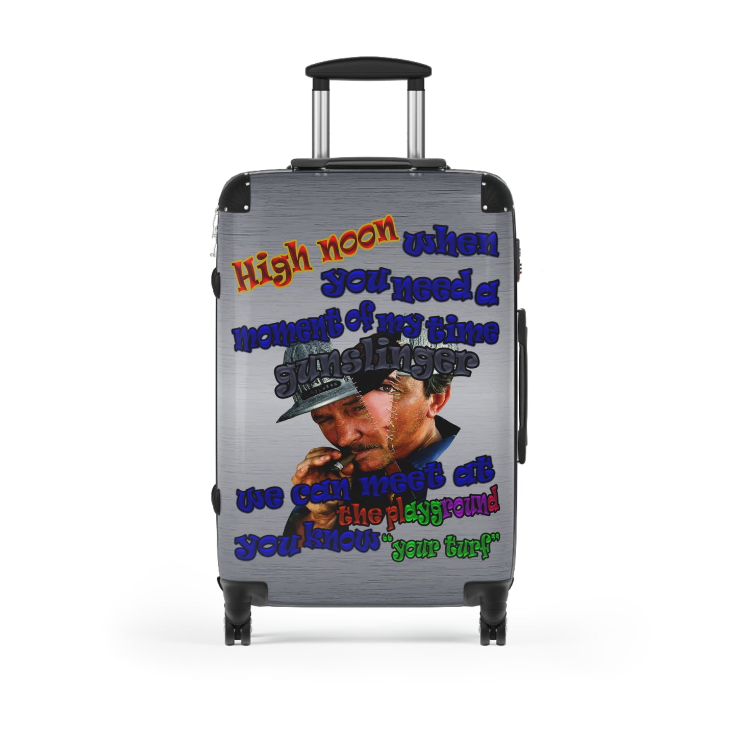 high noon - Suitcase (brushed nickel)