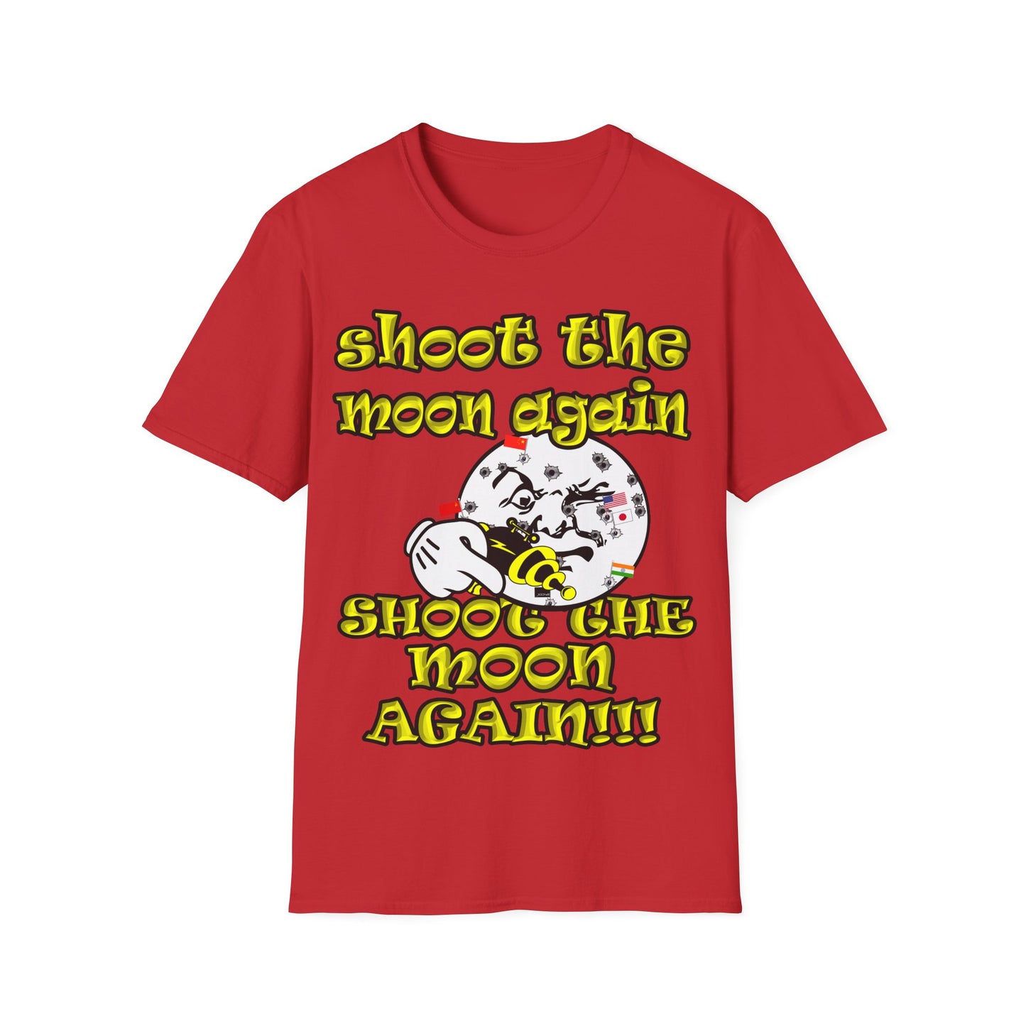 shoot the moon again - Unisex Softstyle T-Shirt