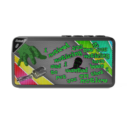noticed you noticing - Jabba Bluetooth Speaker (rainbow split)
