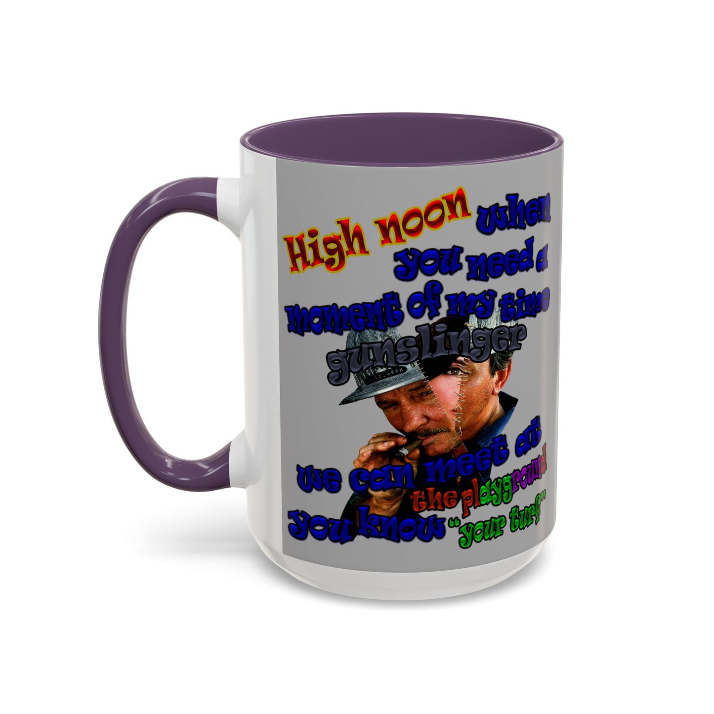 high noon - Accent Mug (light grey)