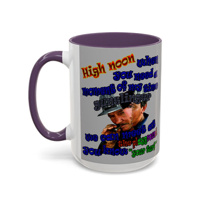 high noon - Accent Mug (light grey)