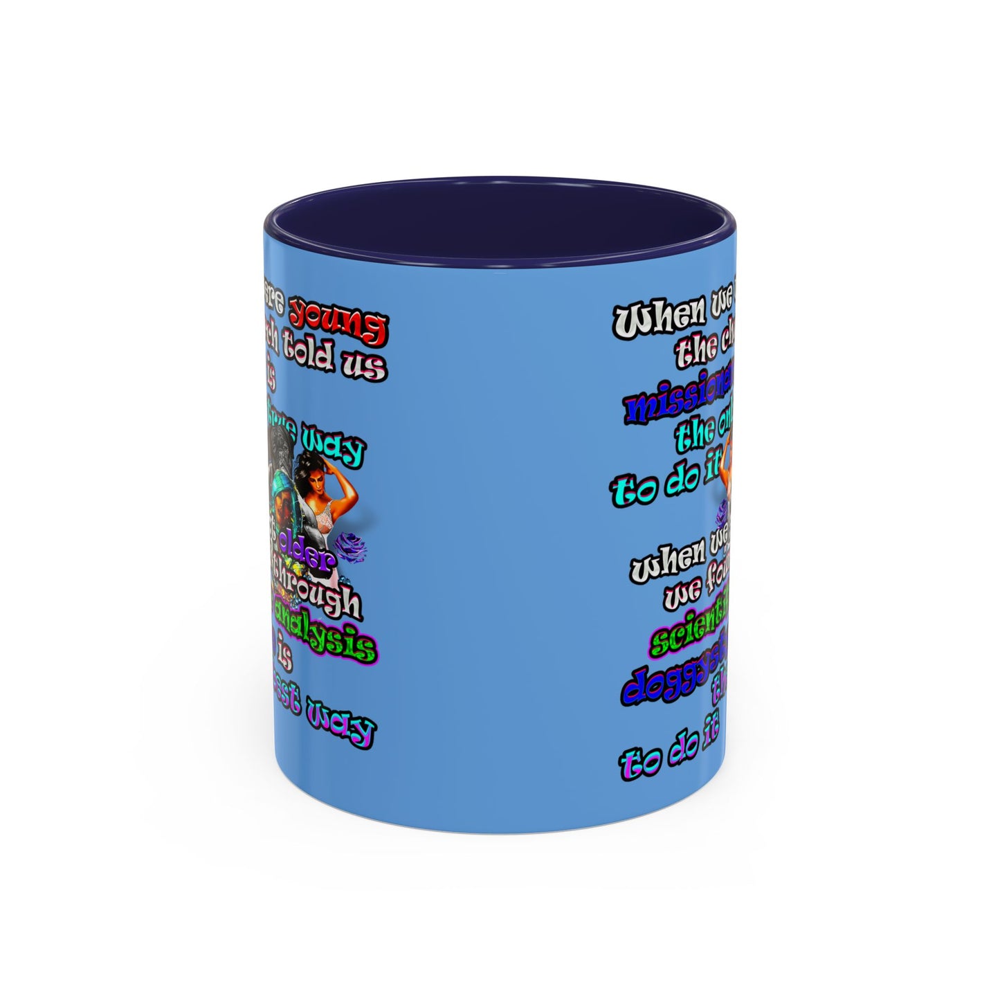 doggystyle - Accent Mug (light blue)