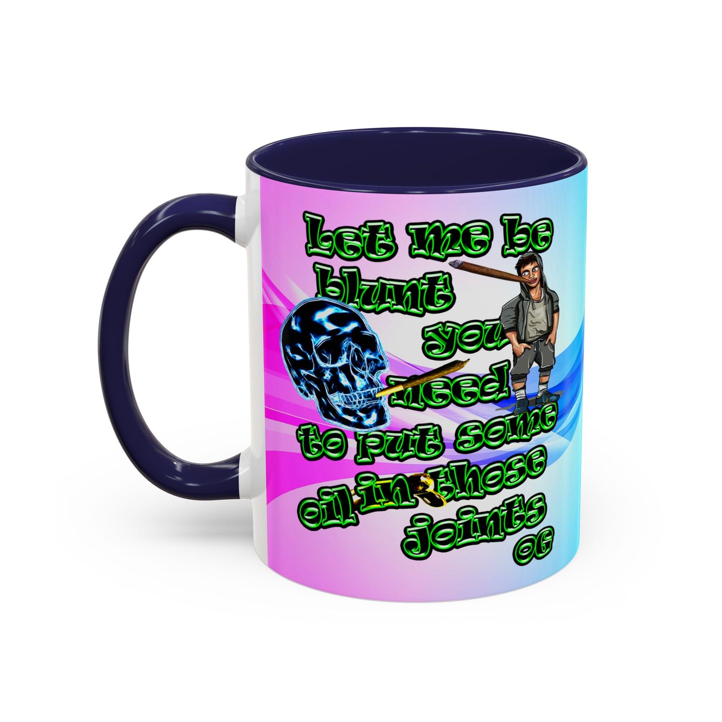 og - Accent Mug (light blue-pink wave)