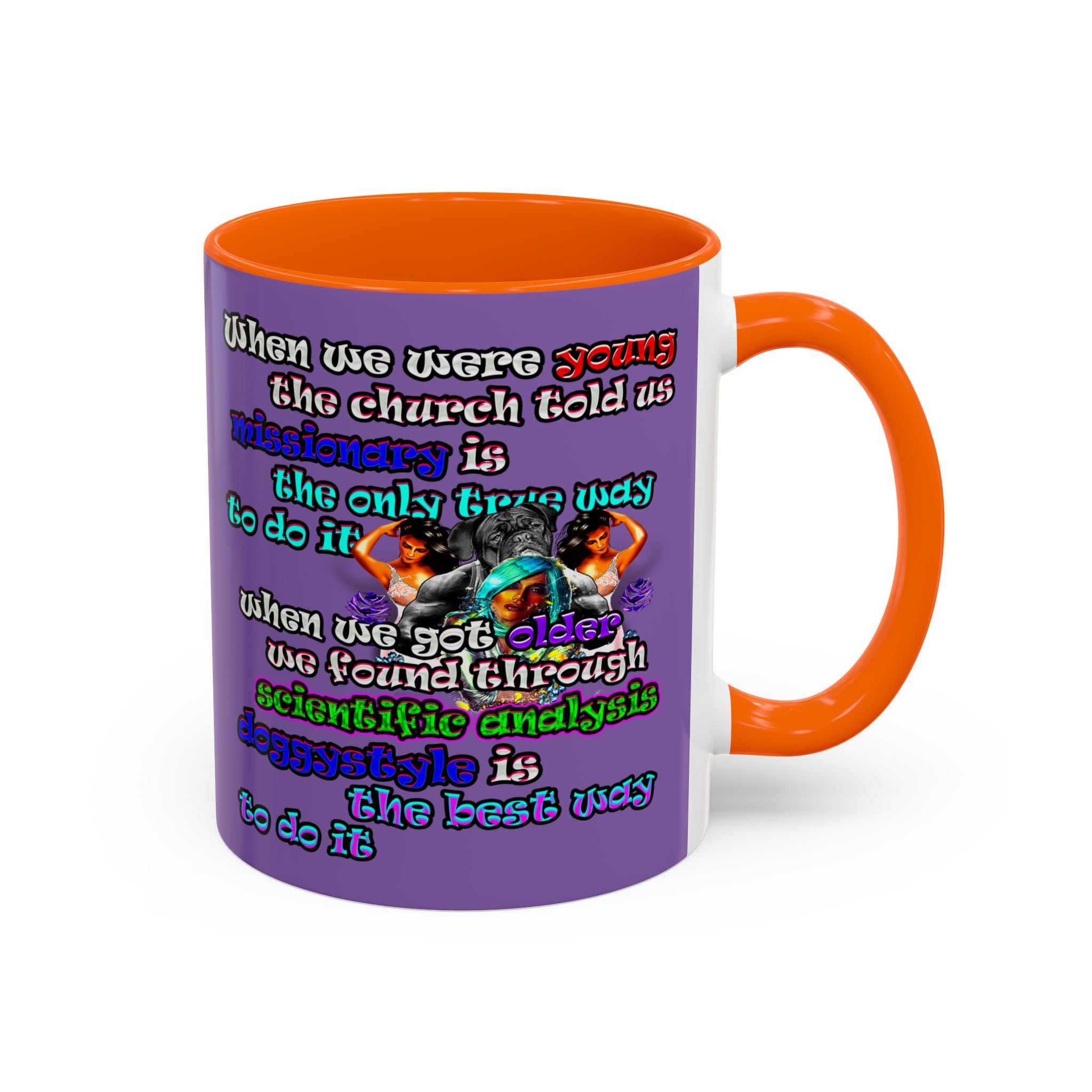 doggystyle - Accent Mug (light purple)
