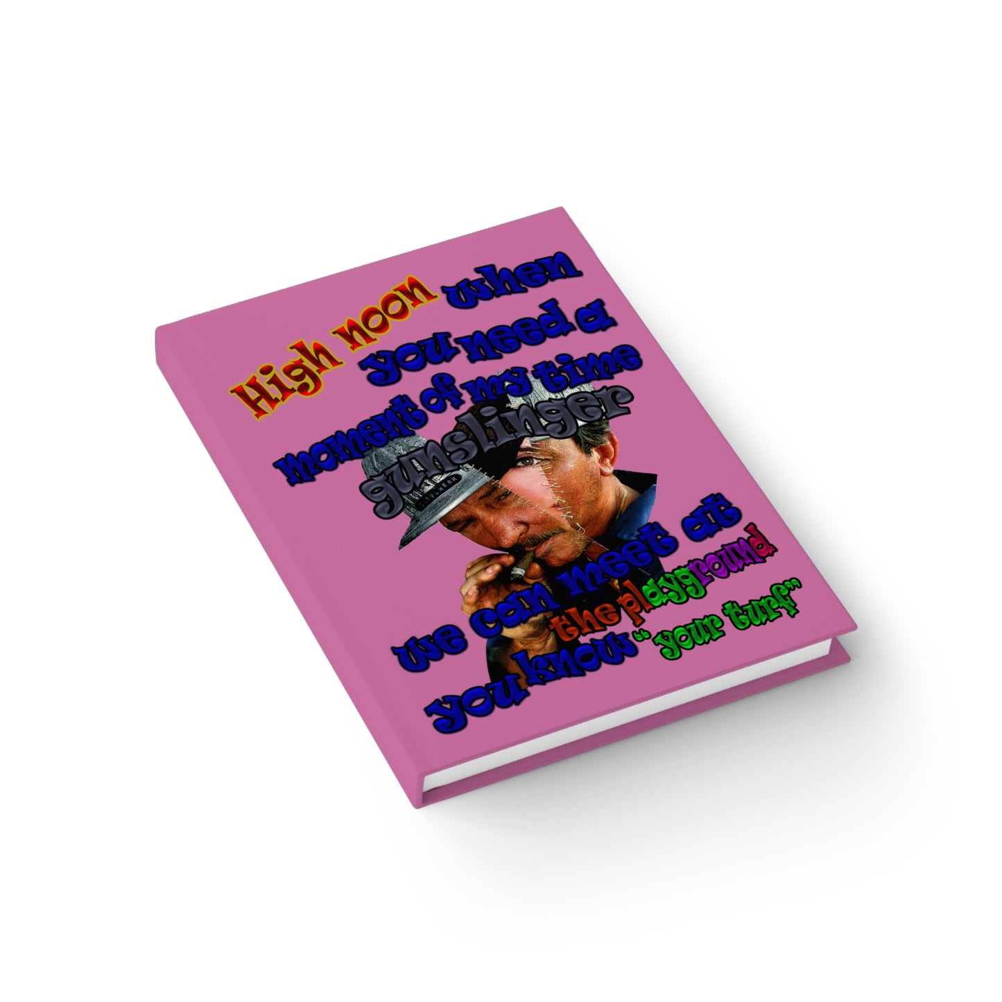 high noon - journal-lined (light pink)