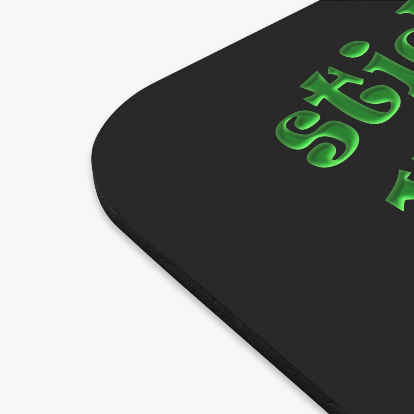 stick that in your pipe and smoke it - Mouse Pad (Rectangle) (black)