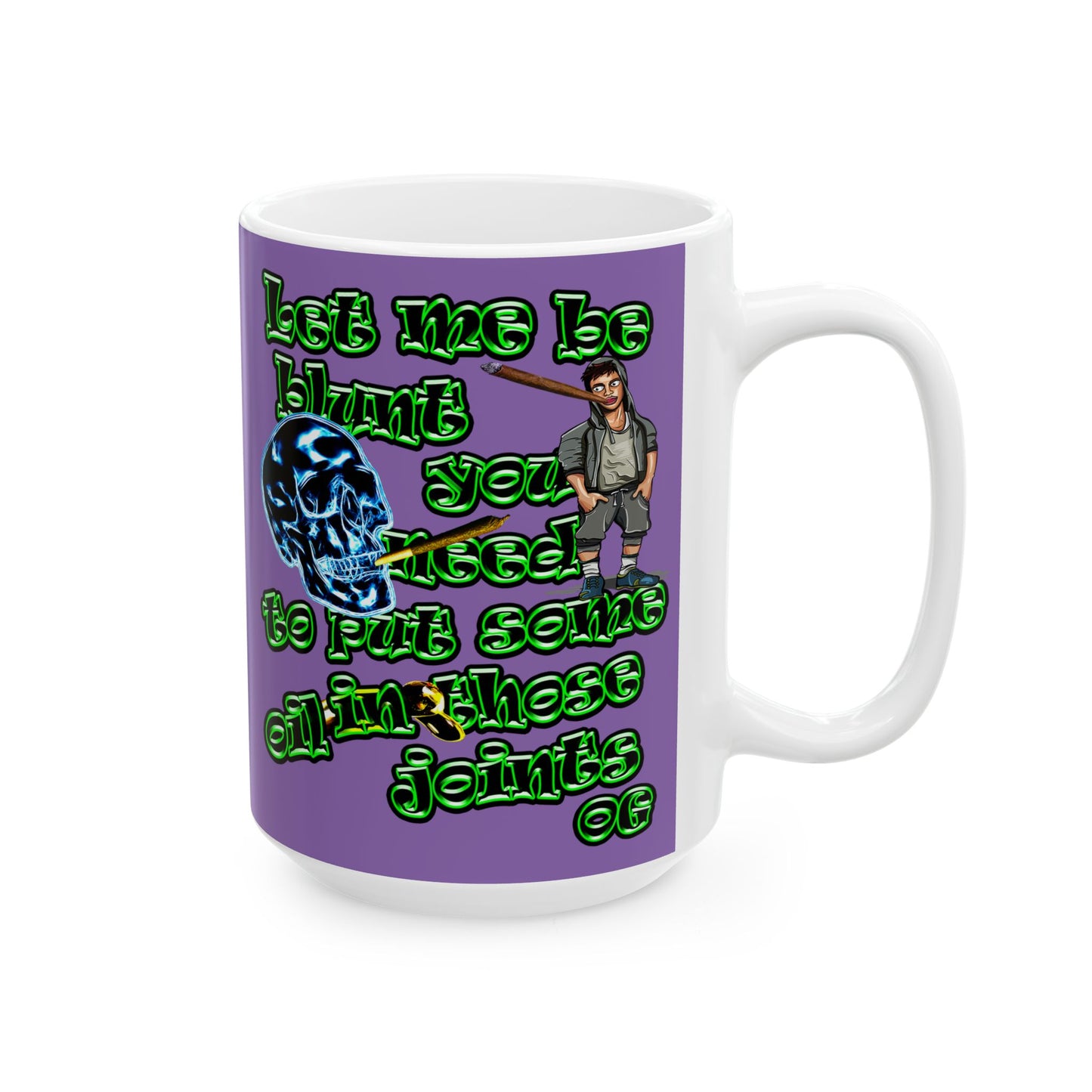 og - White Mug (light purple)