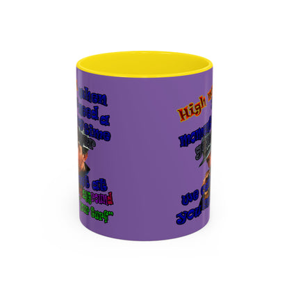 high noon - Accent Mug (light purple)