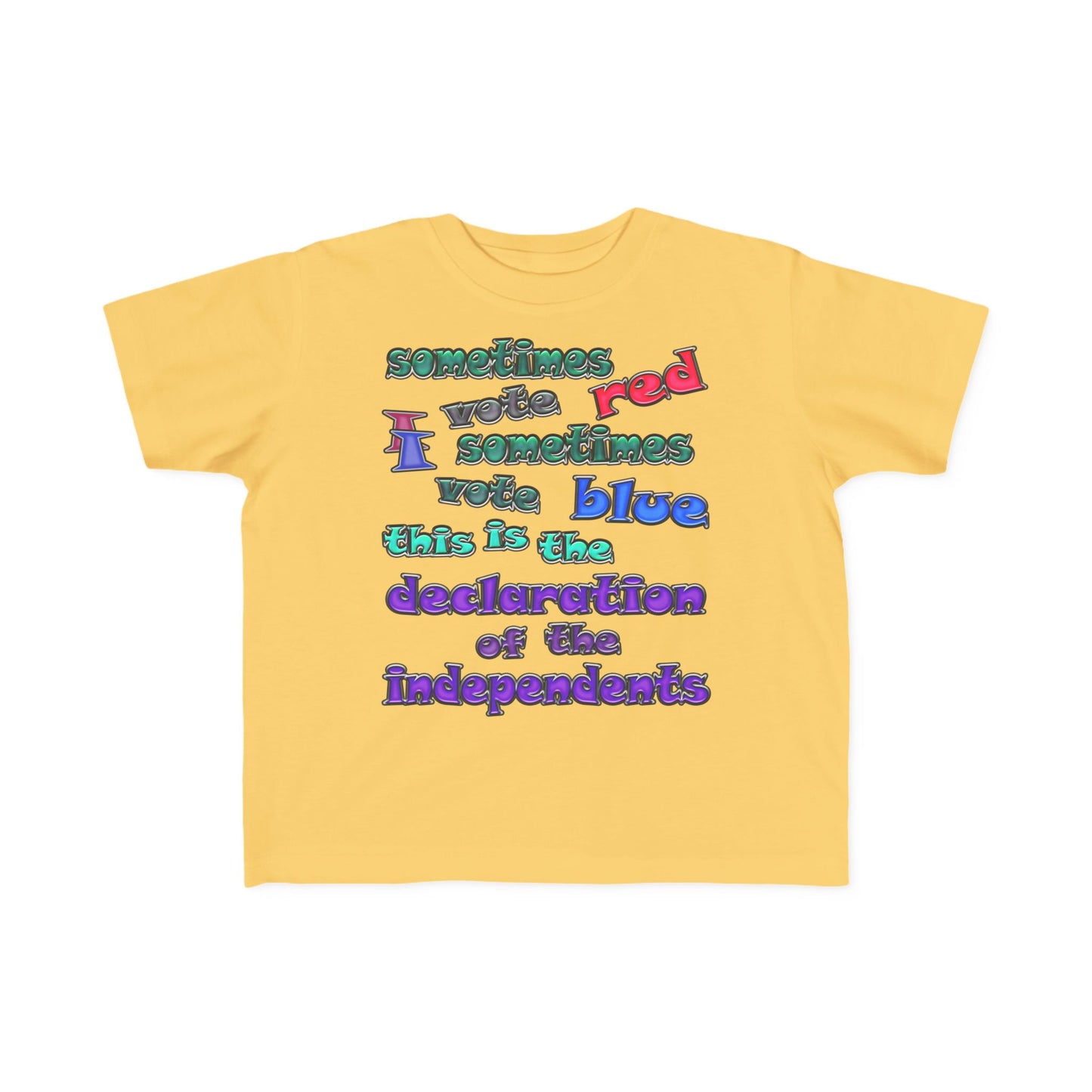 irrelevant - Toddler's Fine Jersey Tee