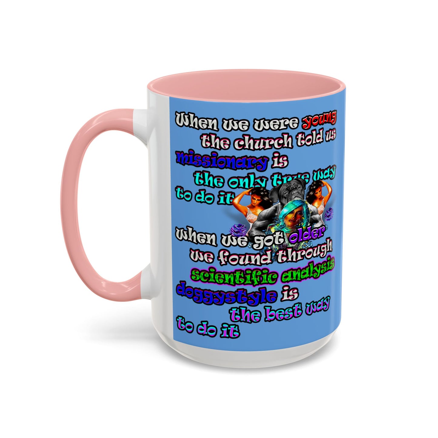 doggystyle - Accent Mug (light blue)