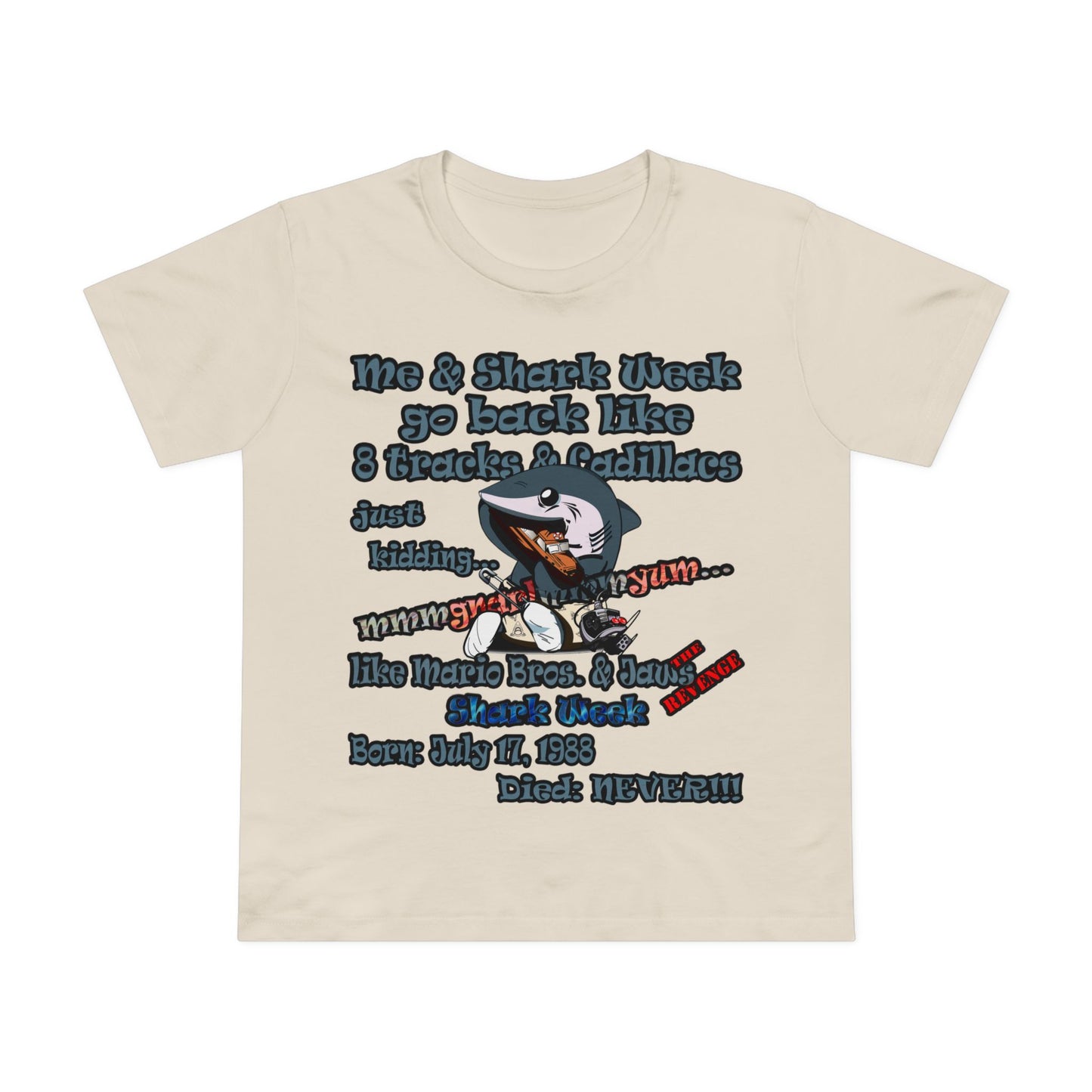 shark week - Women’s Maple Tee