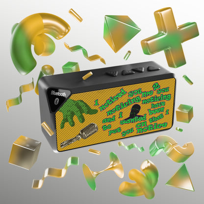 noticed you noticing - Jabba Bluetooth Speaker (yellow)
