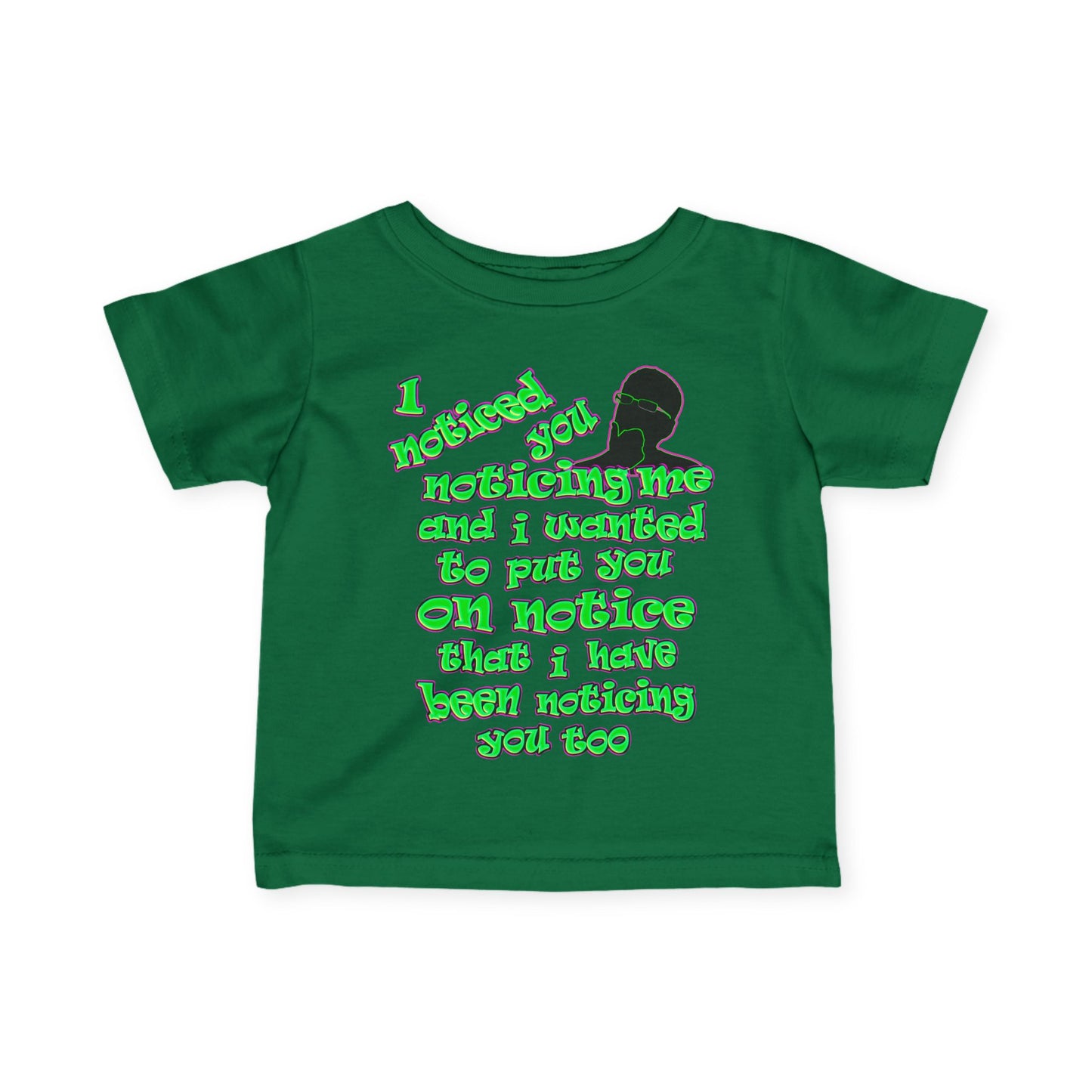 noticed you noticing - Infant Fine Jersey Tee