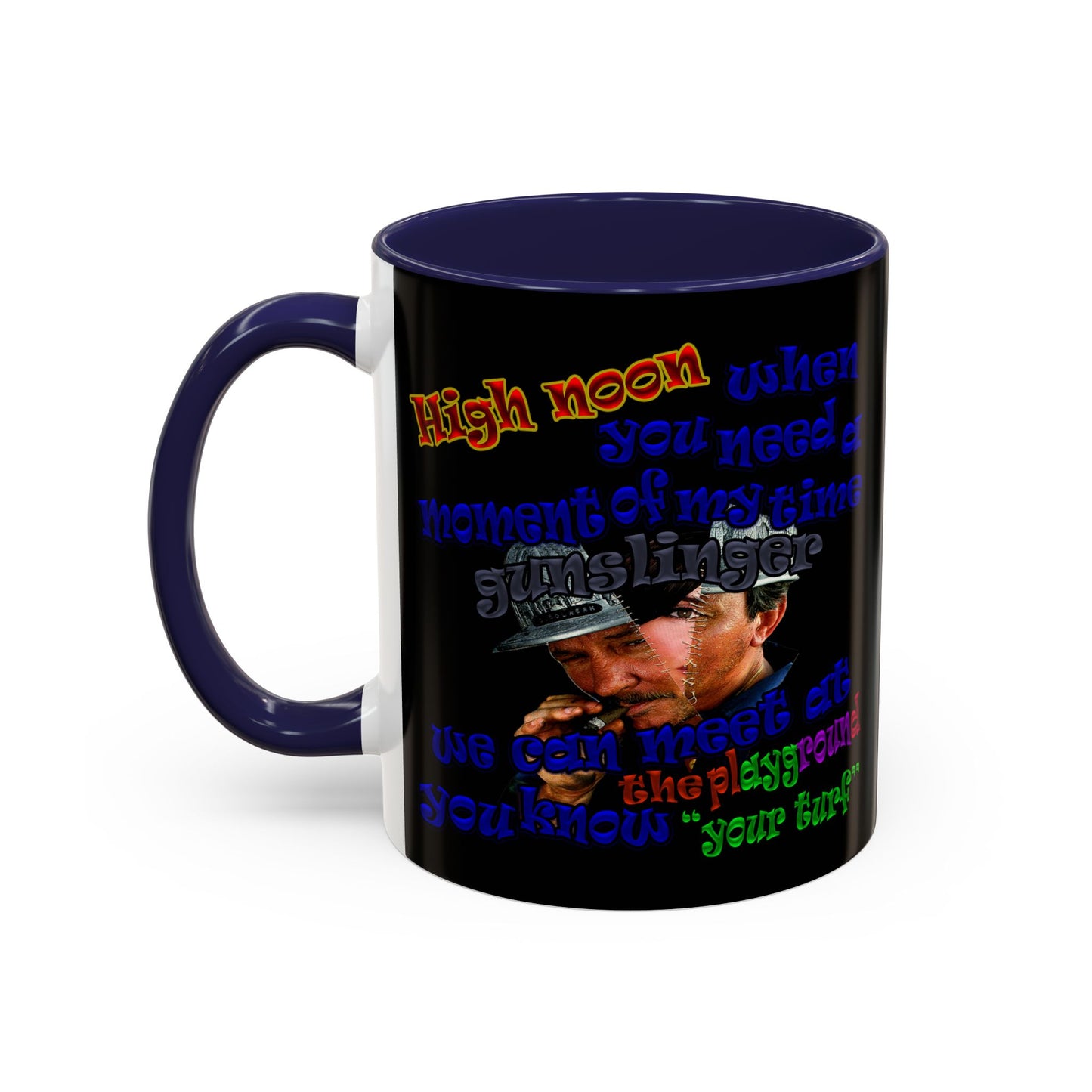 high noon - Accent Mug (black)