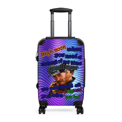 high noon - Suitcase (purple wave)