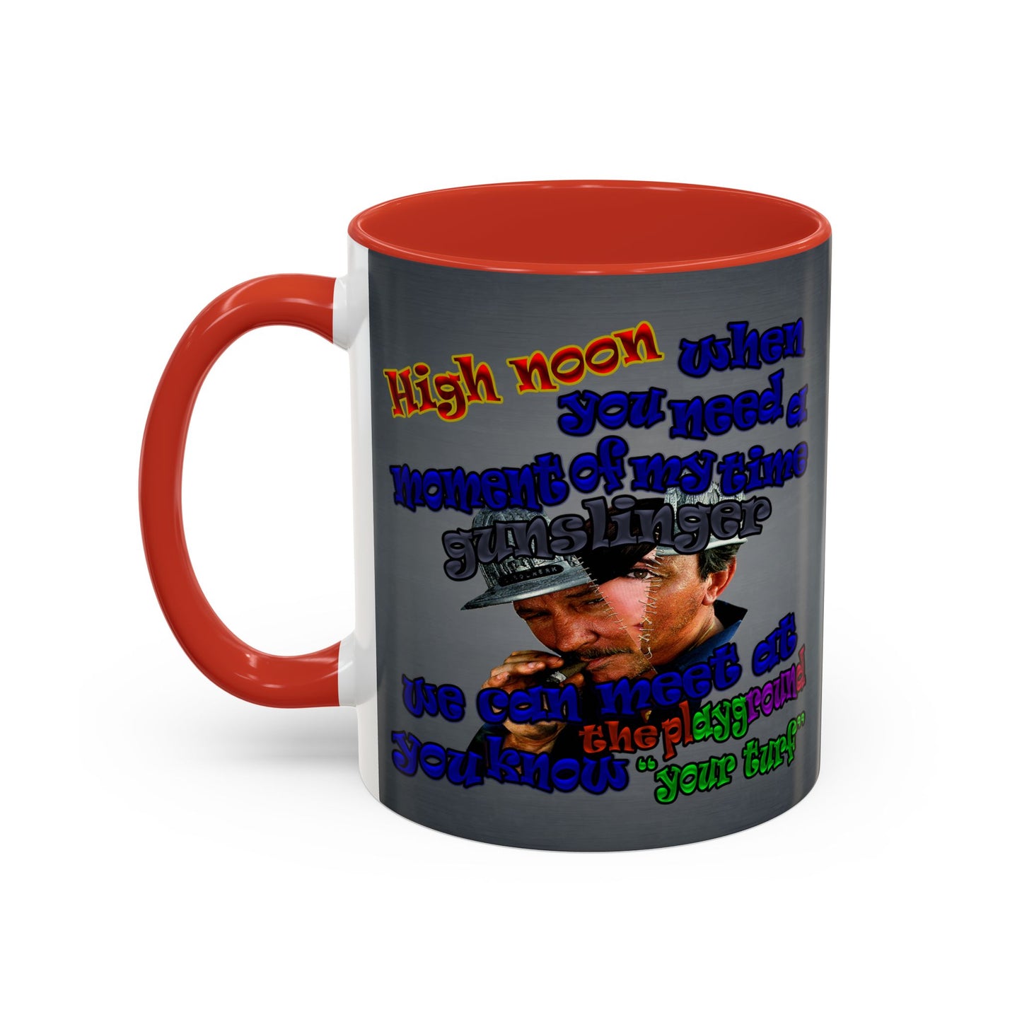 high noon - Accent Mug (grey-light grey)